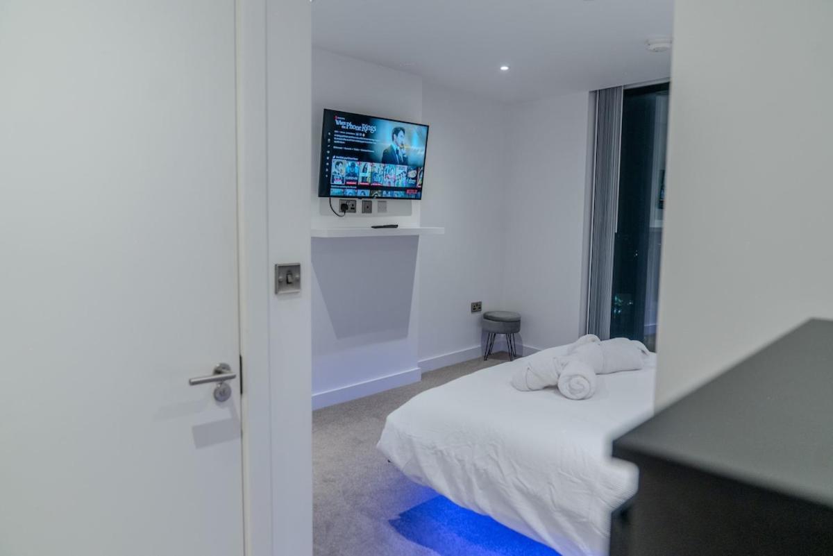 Luxury 2 Bed Penthouse With Stunning Views In Manchester City Centre Extérieur photo