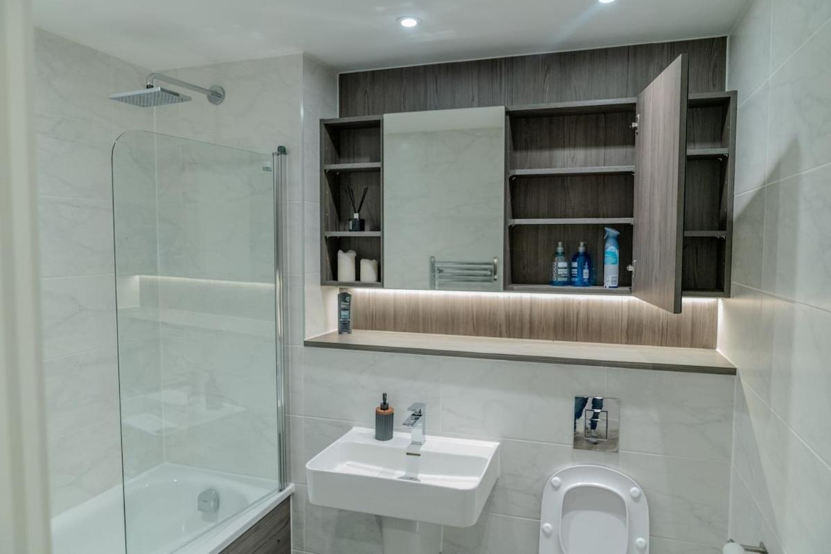 Luxury 2 Bed Penthouse With Stunning Views In Manchester City Centre Extérieur photo